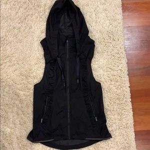 Lululemon Running Vest size 8 Black